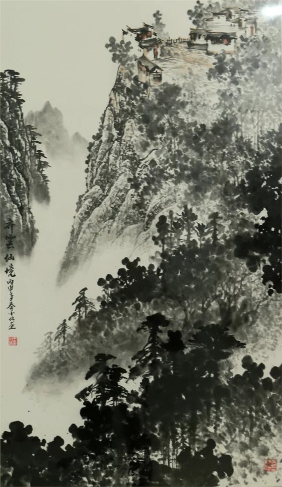 画家王小林中国画个人作品展-芜湖徽艺坊铁画设计大师