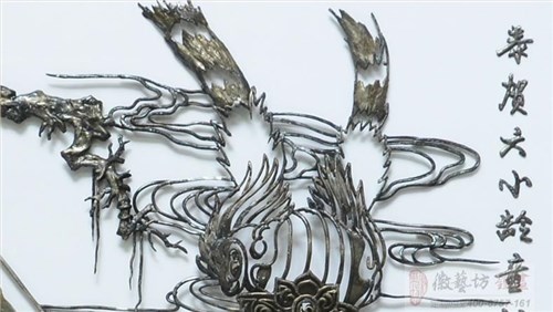 塑精钢铁骨 释大圣情怀——贺六小龄童从艺五十周年肖像铁画定制案例