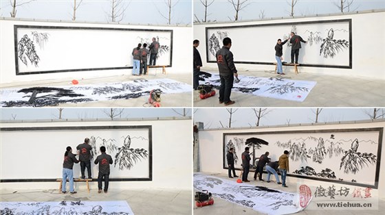 2016.11.22亳芜产业园广场装饰壁画案例回顾4