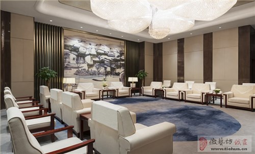 酒店空间装饰铁画整体解决方案【芜湖万达嘉华酒店】