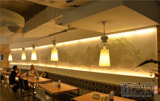 2017.1.5深圳皖厨饭店铁画定制案例11