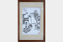 徽州人家装饰画铁画系列