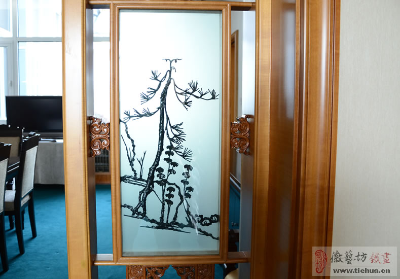 2017.1.5酒店室内装饰铁画案例汇总28