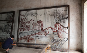 铁画半成品展示