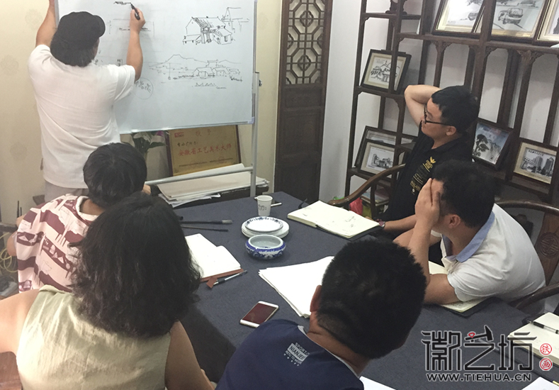 芜湖铁画知行社第十一期课程报道 (1)