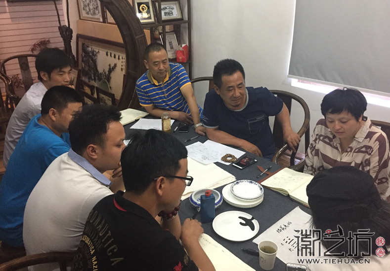 芜湖铁画知行社第十一期课程报道 (16)