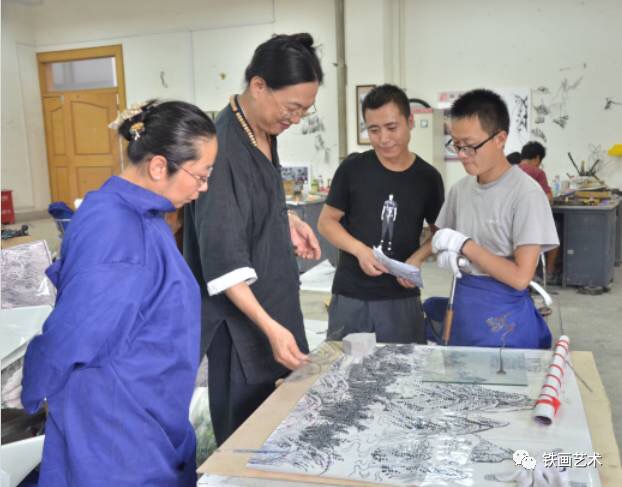 国家艺术基金“芜湖铁画艺术人才培养项目”学员结业作品展 (4)