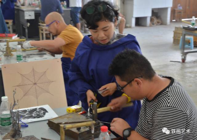国家艺术基金“芜湖铁画艺术人才培养项目”学员结业作品展 (5)