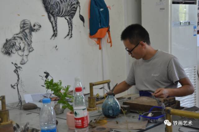 国家艺术基金“芜湖铁画艺术人才培养项目”学员结业作品展 (11)