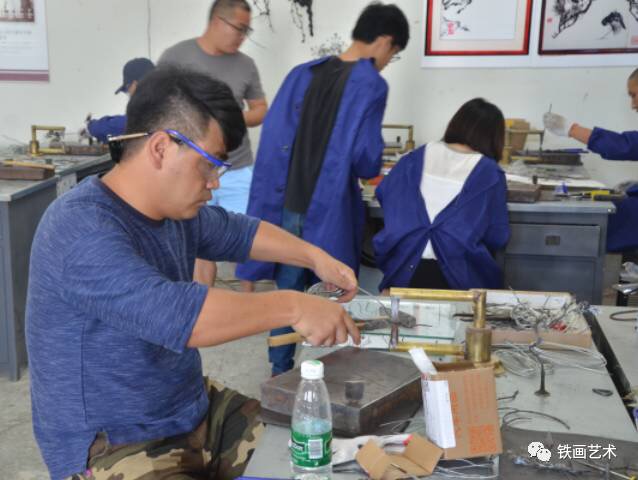 国家艺术基金“芜湖铁画艺术人才培养项目”学员结业作品展 (12)