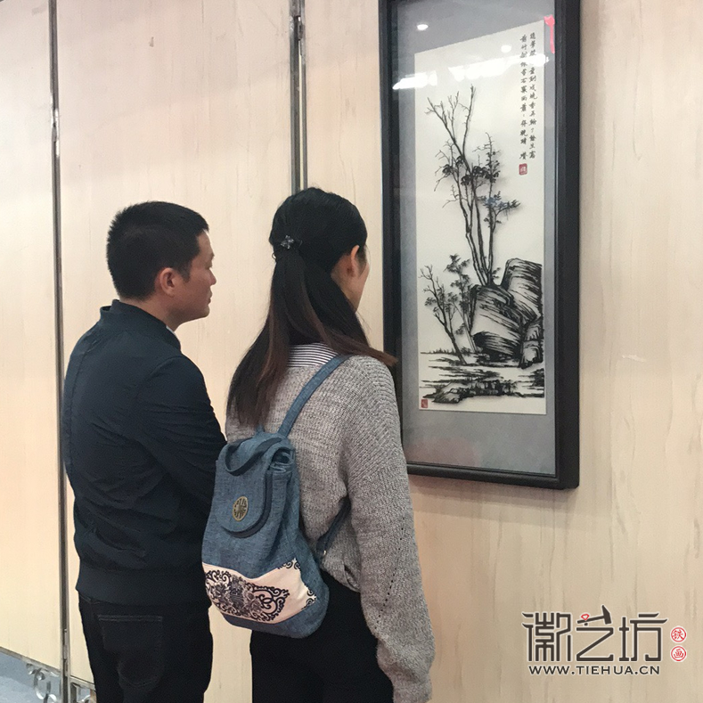 徽艺坊铁画参展合肥文博会 (6)