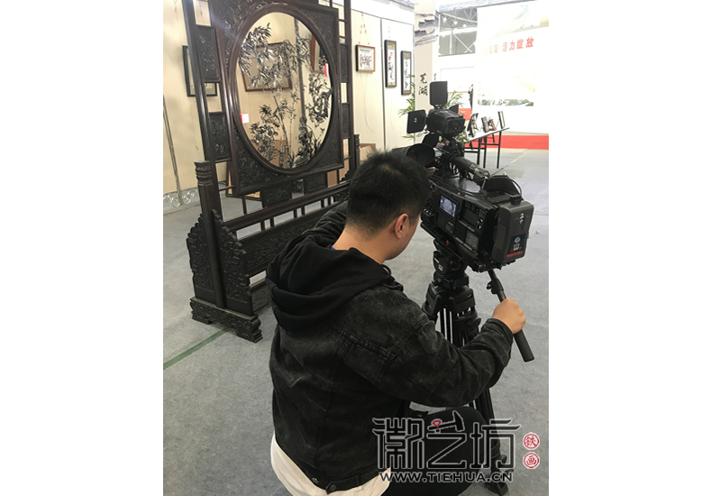 徽艺坊铁画参展合肥文博会 (2)