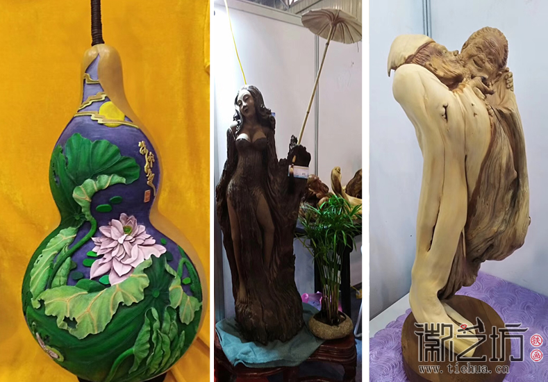第七届工艺美术博览会现场展品