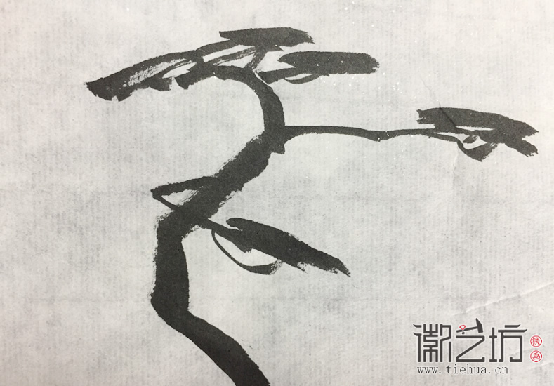 现场创作——树随人形