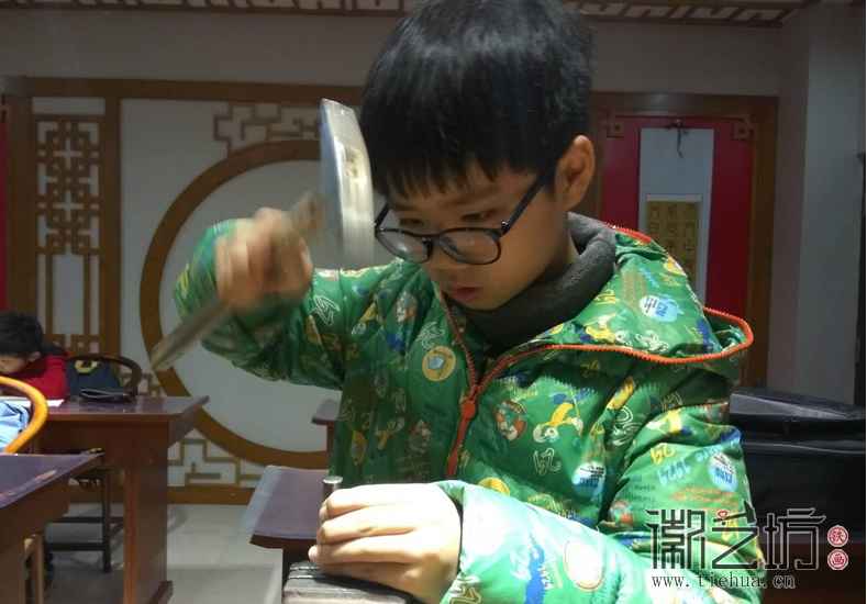 镜湖小学铁画第五课 (5)