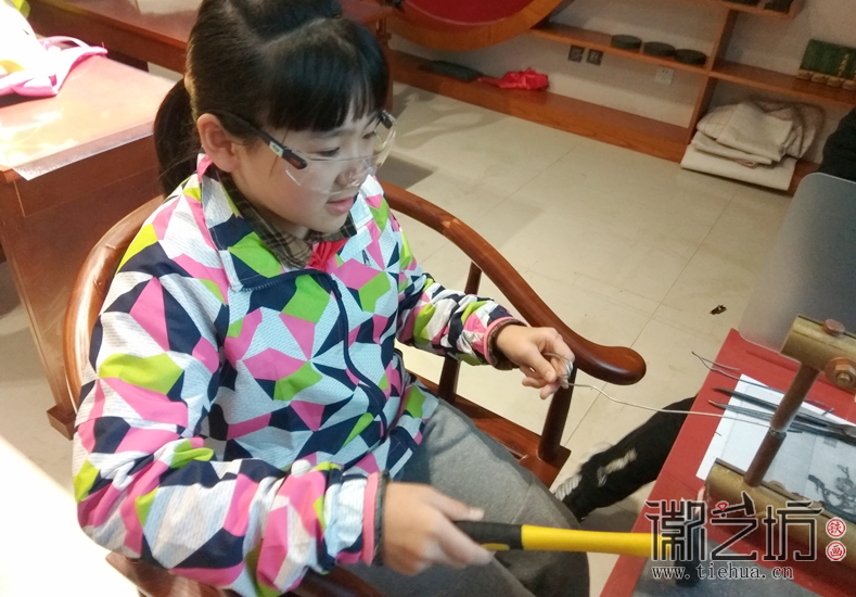 镜湖小学铁画第五课 (4)