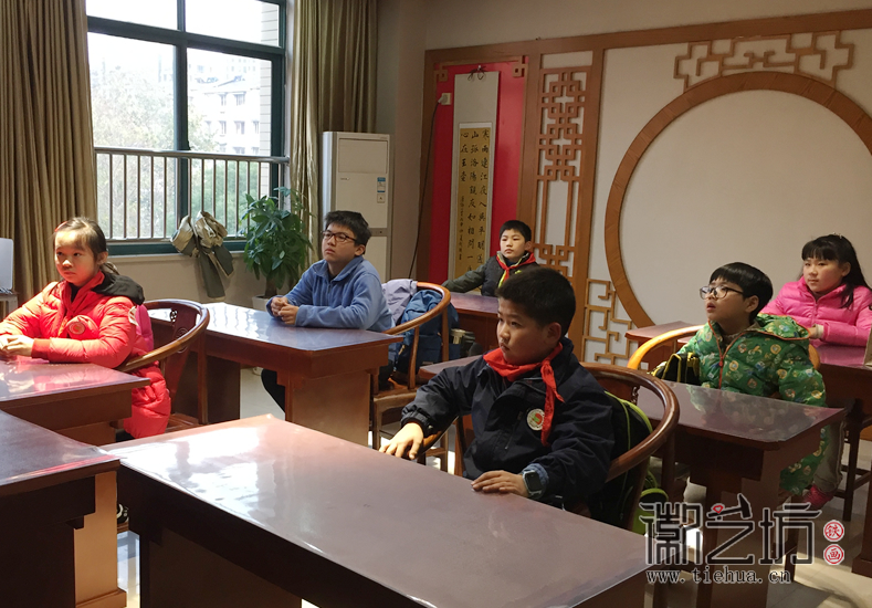 镜湖小学真容国学堂铁画第六课 (1)