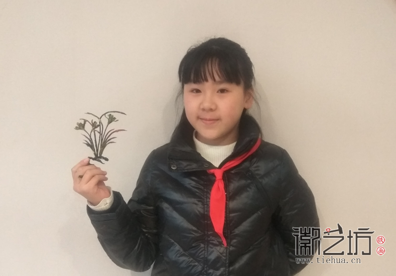 镜湖小学真容国学堂铁画第八课 (1)