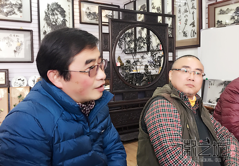 2017.12.31芜湖铁画知行社回顾2017展望2018跨年分享会 (18)