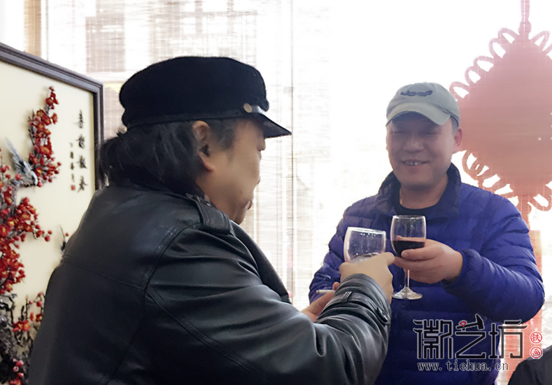 2017.12.31芜湖铁画知行社回顾2017展望2018跨年分享会 (15)