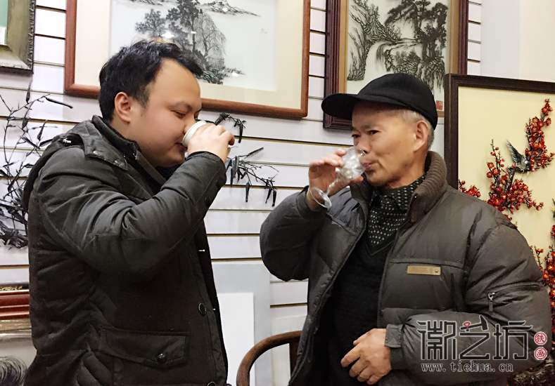 徽艺坊铁画2018元旦联欢活动回顾 (16)
