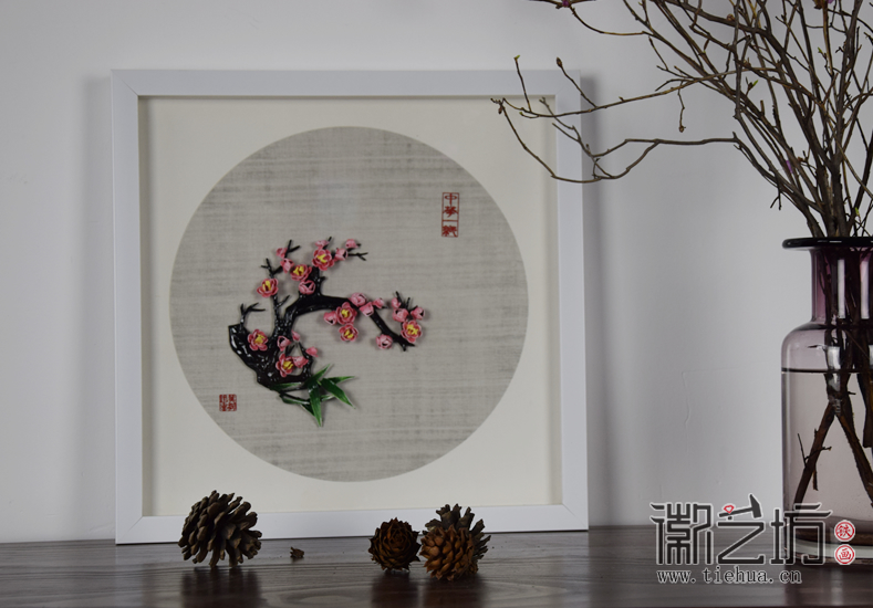 徽艺坊铁画新中式系列——春江花月夜 (1)