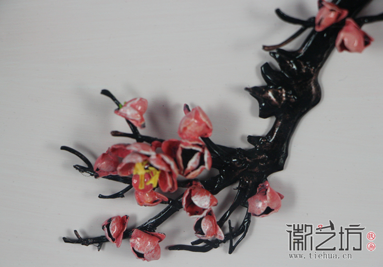 实力派铁画大师杨勇作品——陌上花开 (2)