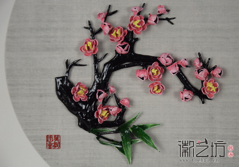 徽艺坊铁画新中式系列——春江花月夜 (3)