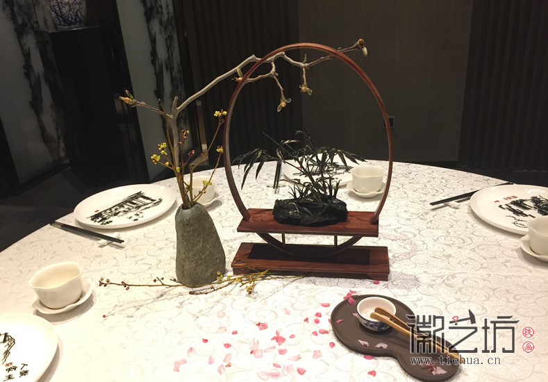 芜湖万达嘉华酒店铁艺摆台1 (4)