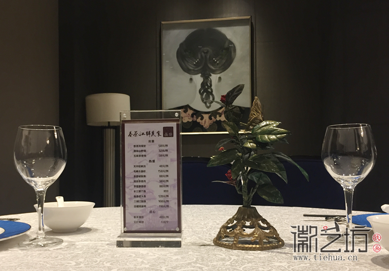 芜湖万达嘉华酒店铁艺摆台6