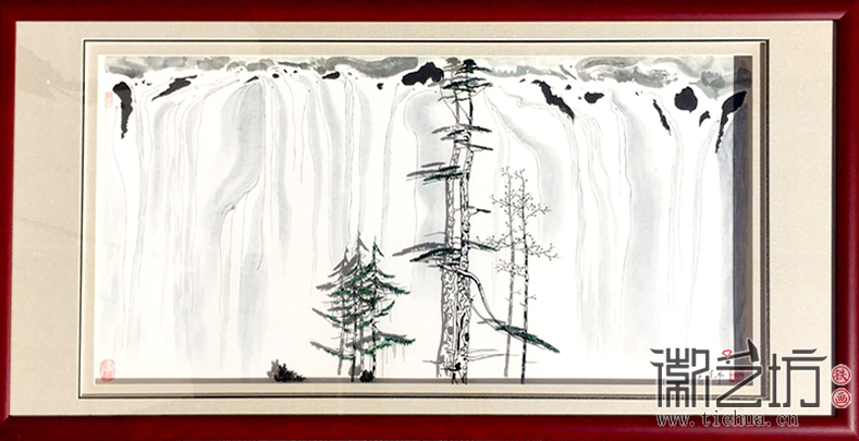 铁画艺人王建军系列作品《江南印象》 (5)