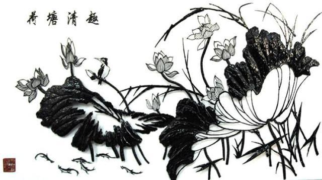 芜湖铁画，钢与火铸造的纸墨风情3