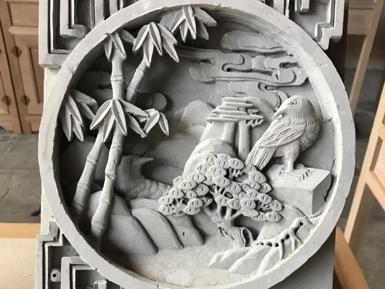 徽州砖雕艺术学员结业作品展 (4)