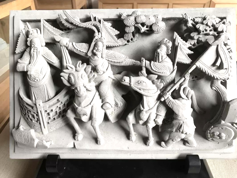 徽州砖雕艺术学员结业作品展 (5)