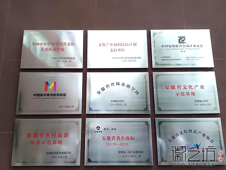 徽艺坊铁画品牌总监李伶考察芜湖殷港小镇 (4)