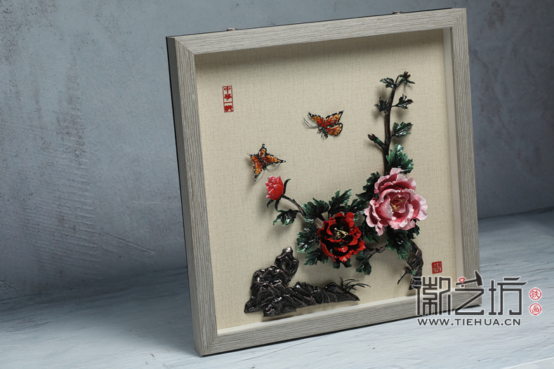 徽艺坊铁画摆台系列 (1)