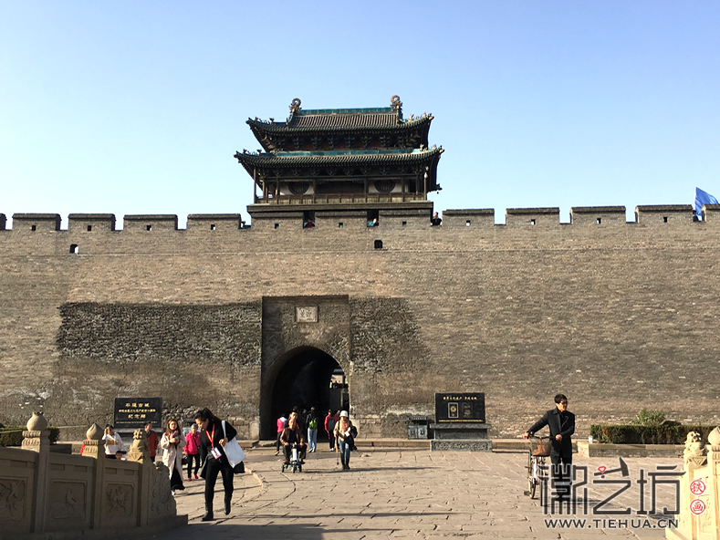 研培班参观平遥古城