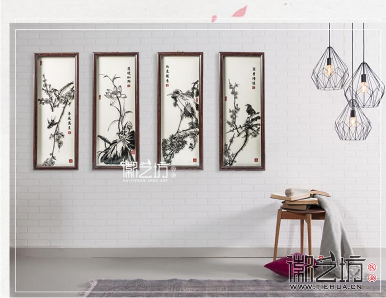徽艺坊铁画北欧风系列李强作品4