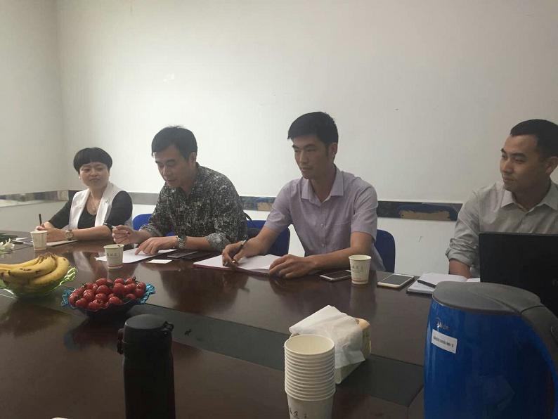 记徽艺坊铁画参加优秀企业走访学习交流会1