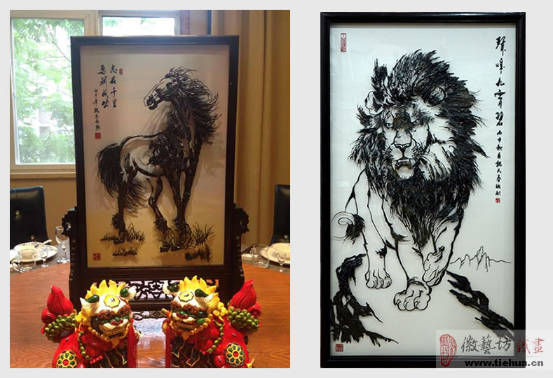 魏民春铁画作品 一半是生活，一半是艺术2