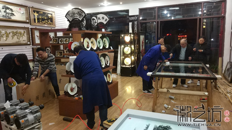 2017.3.6西安忆徽阁定制酒店装饰画完工交付5