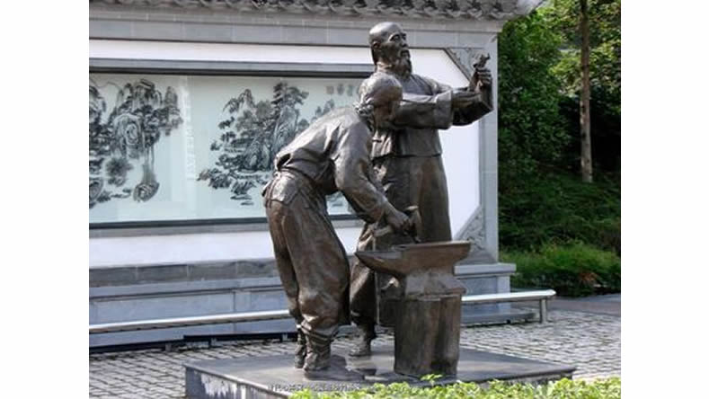 汤天池与萧尺木