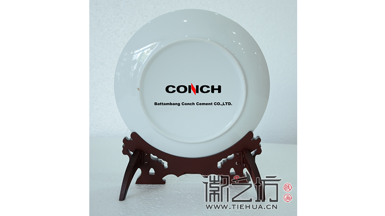 8寸瓷盘背面-效果图