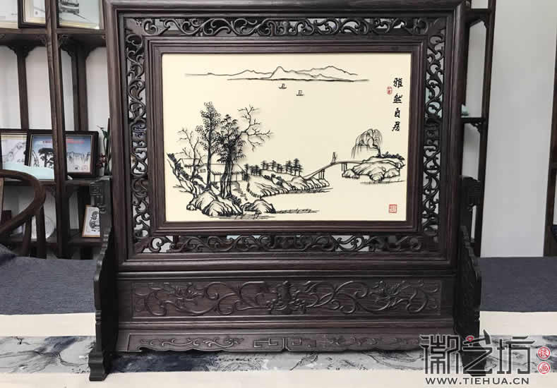 李强山水作品1