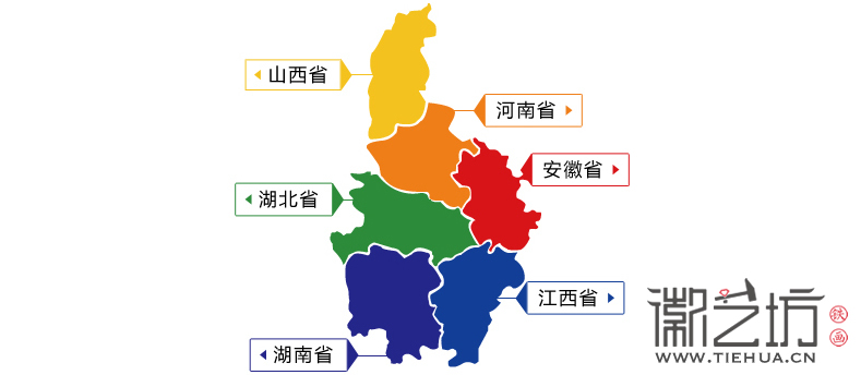 中部六省概况