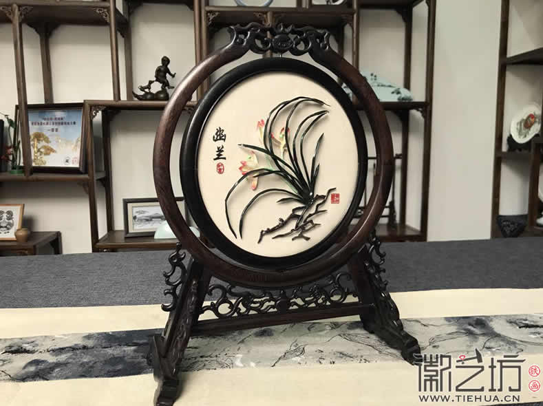 中国风铁画装饰摆件古香古色芜湖特色礼品纪念品2