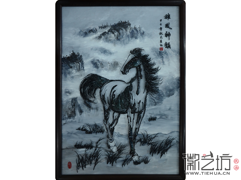 魏民春作品雄风神韵
