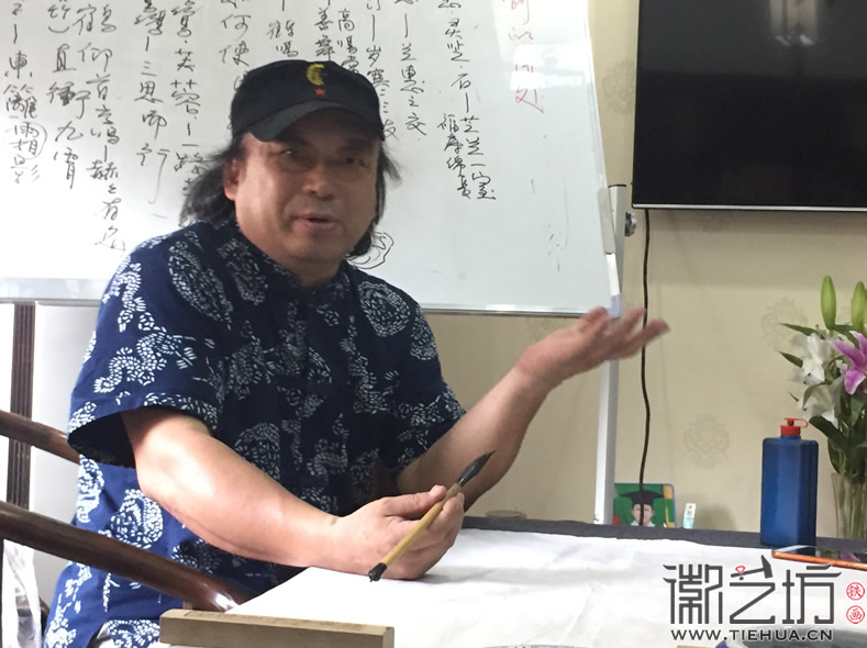 芜湖铁画知行社第七期国画课程报道2