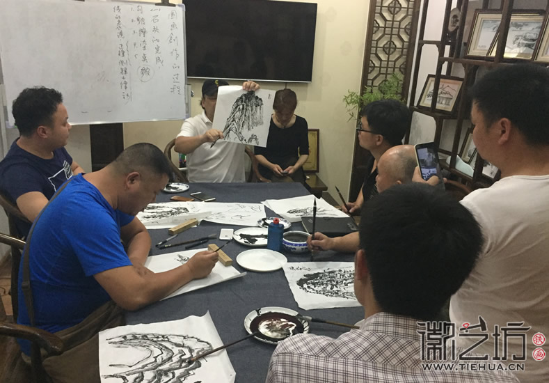 2017.6.17芜湖铁画知行社第九期课程报道5