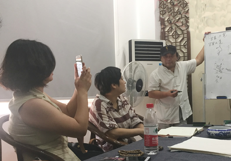 芜湖铁画知行社第十一期课程报道 (3)